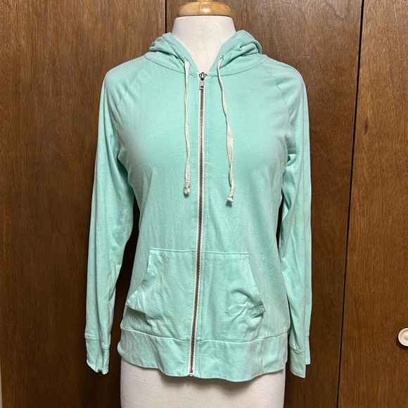 Mudd Jackets & Blazers - Mudd mint green zip up jacket in size large